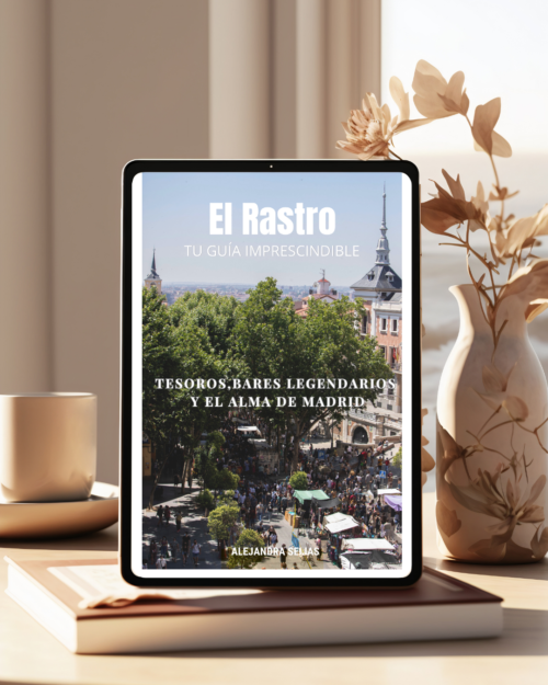 La guía maestra del Rastro de Madrid en formato digital Ipad de Alejandra Seijas TOdo Rastro
